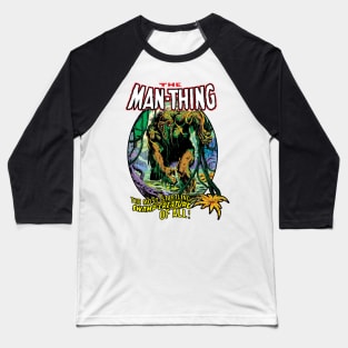 VINTAGE HORROR MAN-THING 1974 Baseball T-Shirt